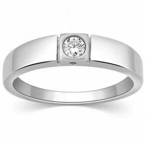 Buy Solitaire Men's Diamond Ring /men's Diamond Ring / Natural Diamond  Men's Ring / Natural Diamond Gent's Ring / Engagement Diamond Ring / Online  in India - Etsy